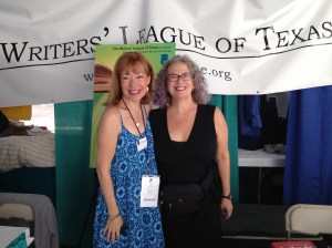 With the marvelous Bernadette Nason.