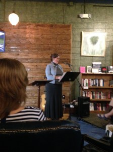 Laura Cottam Sajbel: so warm and inviting. Everyone wants to enter her meadhall for entertainment!